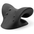 thumbnail image 1 of Dblack Relajante de cuello y hombros, dispositivo de tracción cervical para aliviar el dolor de la ATM y alineación de la columna cervical, almohada quiropráctica, camilla de cu, 1 of 4
