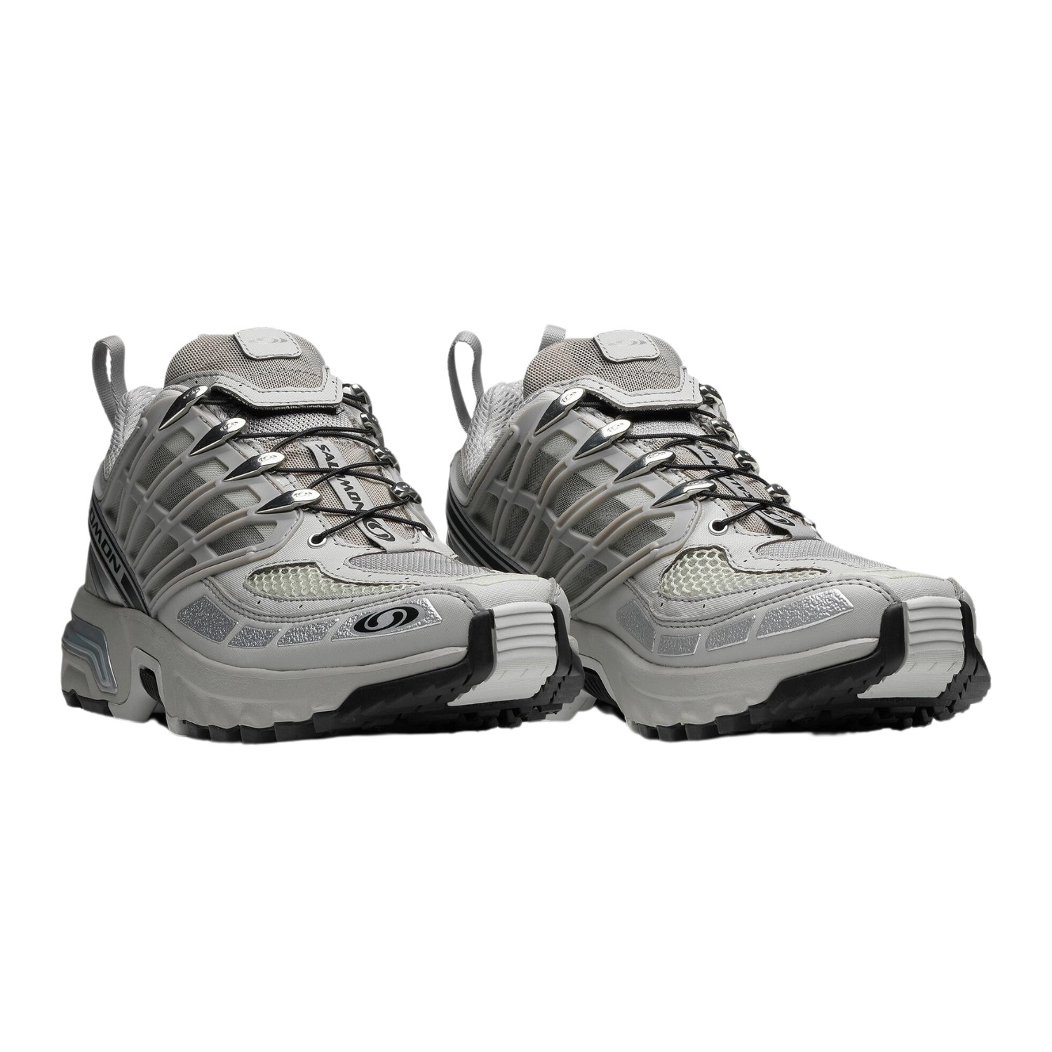 Salomon ACS Pro Silver Metallic 27cm Salomon Sportstyle ACS PRO Advanced \u0027Metal&frasl;Frost Grey&frasl;Silver\u0027 \u2014 eye_C