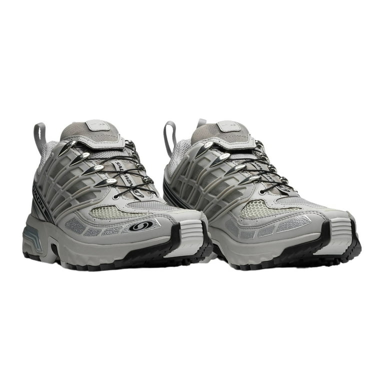 Salomon Faux Leather And Mesh Acs Pro Sneakers With Branded