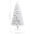 thumbnail image 2 of vidaXL Artificial Christmas Tree with LED White 59.1" Fiber Optic, 2 of 8
