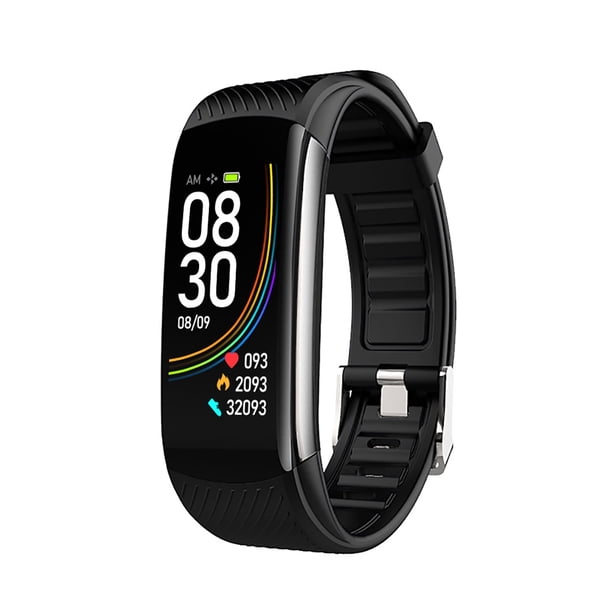 Reloj de salud con nivel de oxígeno S4 More Pro Watch, podómetro para caminar, pulsera inteligente para mujer, pulsera inteligente rosa con pantalla a color, pulsera para hacer ejercicio, oxígeno y