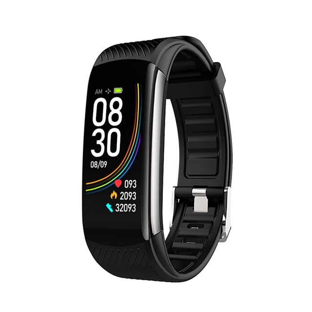 Reloj de salud con nivel de oxígeno S4 More Pro Watch, podómetro para caminar, pulsera inteligente para mujer, pulsera inteligente rosa con pantalla a color, pulsera para hacer ejercicio, oxígeno y