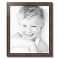 thumbnail image 2 of ArtToFrames 19x23" Honors Mahogany with Black Picture Frame, Brown Wood Poster Frame, with Regular Acrylic and 2 (FBPL-5154), 2 of 7