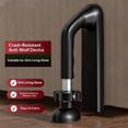 thumbnail image 3 of Portable Door Lock for Travel,​Door Stopper Security for Hotels/Apartments - Reinforced Locking Device for Extra Safety for Women, Solo Travelers & Kids (black), 3 of 5