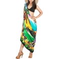 thumbnail image 3 of HAPPY BAY Women's Beach Bikini Wraps Sarong Coverup Wrap Skirt Bathing suit Swimwear Swimsuit Coverup for Women One Size Shamrock Green, Bike, 3 of 5