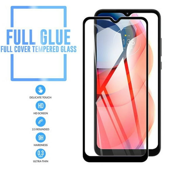 GSA Glue Tempered Glass for Motorola Moto G Play 2021 Two Pack