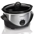 thumbnail image 3 of Hamilton Beach 33141 Kitchen Electric Counter Top 4 Quart Oval Slow Cooker Pot, 3 of 4