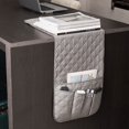 thumbnail image 3 of Bolsa de tela para guardar mandos a distancia de TV, aire acondicionado, revistas, mesita de noche, sofá, bolsa para colgar en el escritorio, bolsa de la compra, 3 of 6