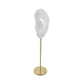 thumbnail image 4 of Earring Display Stand Human Ear Model Stud jewelry Holder simulation Holder Showcase Jewelry Organizer Left Translucent, 4 of 9