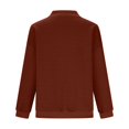 thumbnail image 5 of Women Lightweight Long Sleeve Zip Up Jacket Casual Loose Bomber Quilted Hoodie Outwear Coat Fall 2025 Full Sweatshirt, 5 of 7