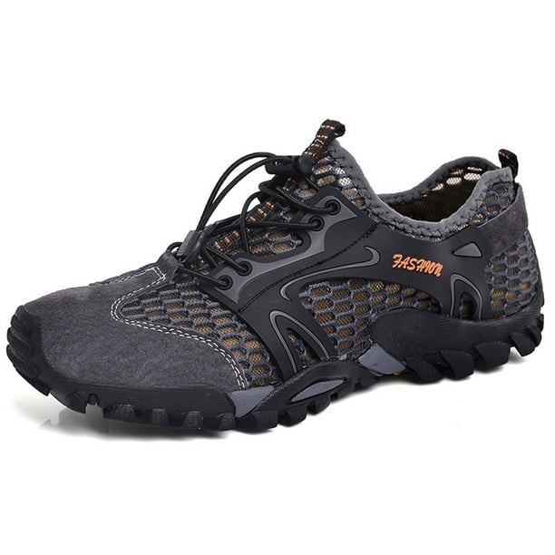 Zapatos de agua para hombre Sandalias de playa descalzas Zapatos de senderismo ligeros Zapatos acuáticos para hombre