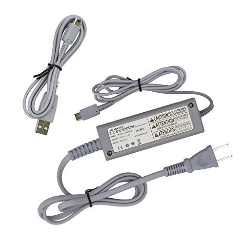 willekeurig Messing Siësta Wii U Gamepad Charger Power Charging Adapter Power Supply Cord AC Adapter  And Cable For Wii U Gamepad - Walmart.com