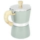 thumbnail image 3 of Cafetera Moka, cafetera para estufa, cafetera de aluminio, cafetera de aluminio construida para precisión, 3 of 8