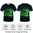 thumbnail image 3 of WHNBCW Novelty Men's Tiger T-shirt Funny Animal Graphic Tee Shirt, 3 of 7