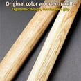 thumbnail image 4 of Wooden Handle Round Hammer Home Installation Small Walnut 0.25P Woodworking Mini Hand Tools, 4 of 6