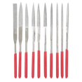 thumbnail image 1 of 10pcs 160mm Jewelry Filling Tools Mini Rasp Wood Carving Metal Hand File Set DIY Jewelry Making Processing File Kit, 1 of 5