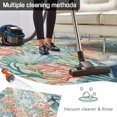 thumbnail image 5 of Coastal Beach Outdoor Rug for Patio/Deck/Porch, Non-Slip Large Area Rug 6 x 9 Ft, Nautical Summer Coral Starfish Shell Indoor Outdoor Rugs Washable Area Rugs, Reversible Camping Rug Carpet Runner, 5 of 8