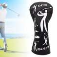 thumbnail image 3 of Cubierta de , cubierta , equipo , cuero negro 1 shamjiam Funda para palos de golf, 3 of 9