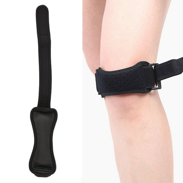 Ccdes Compression Patella Strap Black Thickened Breathable Adjustable Knee Support Brace Band,Knee Support,Patella Knee Brace