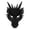 Black, variant on TanSiDing Halloween Mask Carnival Party Foam Mask for Adults, Lightweight Breathable Eco-Friendly Masquerade Headpiece, Christmas Easter Stage Performance Decoration Accessory