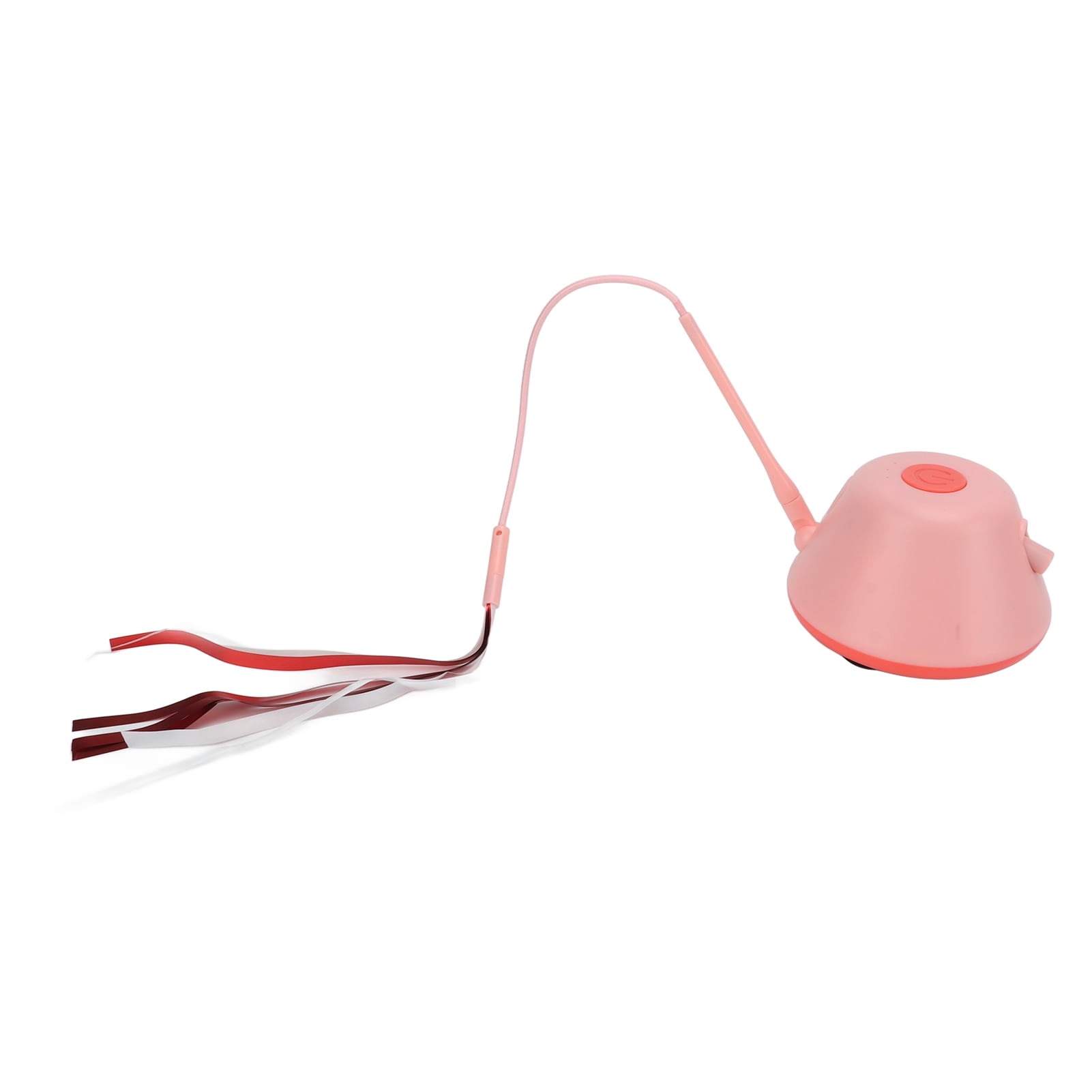 Yajisi Automatic Cat Toy Interactive 3 Modes LED Moving Electric Kitten Feather Toy for Indoor Cats, Pink, Built-in Battery, 5.12 inches / 13 cm