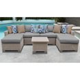 thumbnail image 2 of Coast Ensemble de Meubles de Patio en Osier d'Extérieur 7 Pcs 07a, 2 of 2
