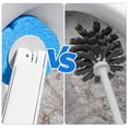 thumbnail image 4 of 60pcs Disposable Toilet Brush Heads, EEEkit Toilet Bowl Wand Refills, Toilet Cleaner Refill Pads for Toilet and Bathroom Cleaning, 4 of 8