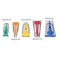 thumbnail image 2 of Cloth BiasTape Maker Sewing and PatchWork Tools Crimping Tube Set DIY Edging Roller Cutter, 2 of 3
