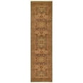 thumbnail image 1 of Unique Loom Tapis de Zone Géométrique Austin 2' 7 x 10' Runner Marron/tan, 1 of 1