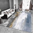 thumbnail image 2 of VIKAMA - Alfombra moderna de lujo para sala de estar, alfombra grande para dormitorio, alfombra para mesita de noche, alfombra antideslizante, lavable, decoración estética, 2 of 5