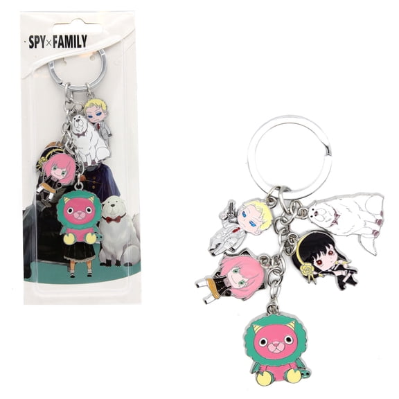 The Forger Family - Spy x Family 1" Keychain 5 pc. Pendant
