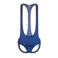 thumbnail image 3 of EOYWHK Mens Jumpsuits Bodycon Jockstrap Breathable Wrestling Singlet U-Back Thong Sleeveless G-string Underwear Leotard Underpants, 3 of 9