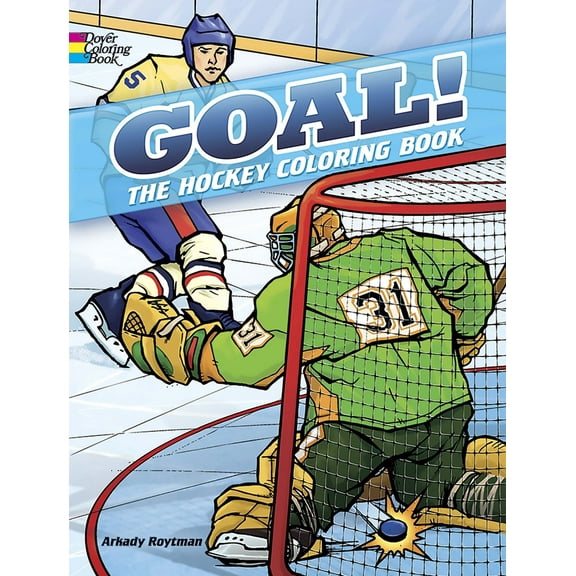 Pre-Owned GOAL! The Hockey Coloring Book (Dover Coloring Books) Paperback