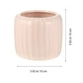 thumbnail image 2 of 1Pc Nordic Style Flower Pot Ceramic Pink Basin Succulent Plant Pots Accessories, 2 of 6