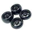 thumbnail image 1 of BELOVING 4 Roues RC Professionnelles Haute Performance Bricolage Modifiées Pneus pour 1:24 244016 Noir, 1 of 10