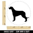 thumbnail image 2 of Irish Wolfhound Dog Solid Self-Inking Rubber Stamp Ink Stamper - Black Ink - Small 3/4 Inch, 2 of 7