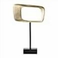 thumbnail image 3 of 21.75" ALUMINUM RHOMBUS ON STAND, GOLD, KD, 3 of 4