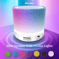 thumbnail image 2 of Mini Altavoz De 7 Colores De Luces Pequeñas Inalámbricas BT Portátil Recargable Para Viajes Al Aire Libre Oficina En Casa, 2 of 4