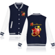 thumbnail image 3 of Chaqueta universitaria de béisbol de Descendants para hombres y mujeres, chaquetas de estilo hip hop y harajuku, ropa de calle para niños y niñas, abrigos universitarios holgados, 3 of 5