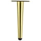 thumbnail image 1 of Patas cónicas de metal dorado para muebles, 15 cm de altura, ideales para sofás, armarios, camas y más: mejora la decoración del hogar con bricolaje, 1 of 8