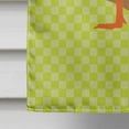 thumbnail image 4 of Caroline's Treasures BB7693CHF Silver Bantam Duck Green Flag Canvas House Size , Large, multicolor, 4 of 4