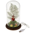 thumbnail image 2 of Decoración De Cristal De La Tabla De La Navidad Del Paisaje De La Exhibición De La Luz De La Noche De La Navidad USB Sunnimix La luz llevada de la Navidad, 2 of 8