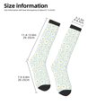 thumbnail image 2 of Pofeuu Daisies Flowers Print Stockings, Adult Running Hiking Socks for Youth and Adult, 2 of 6