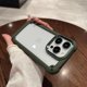 thumbnail image 3 of Luxury Clear Armor Shockproof Acrylic Case for iphone 15 14 Pro Max 13 12 Pro Max 11 X XS XR Plus Metal Button Hard Bumper Cover, 3 of 4