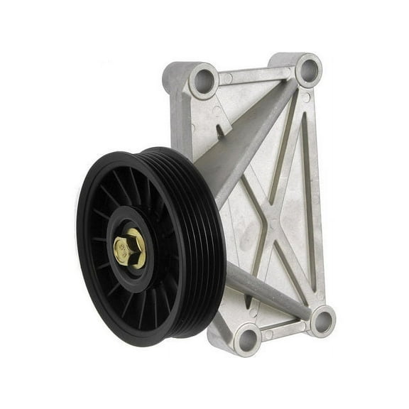 A/C Compressor By Pass Pulley - Compatible with 2002 - 2007 Chevy Trailblazer 4.2L 6-Cylinder 2003 2004 2005 2006