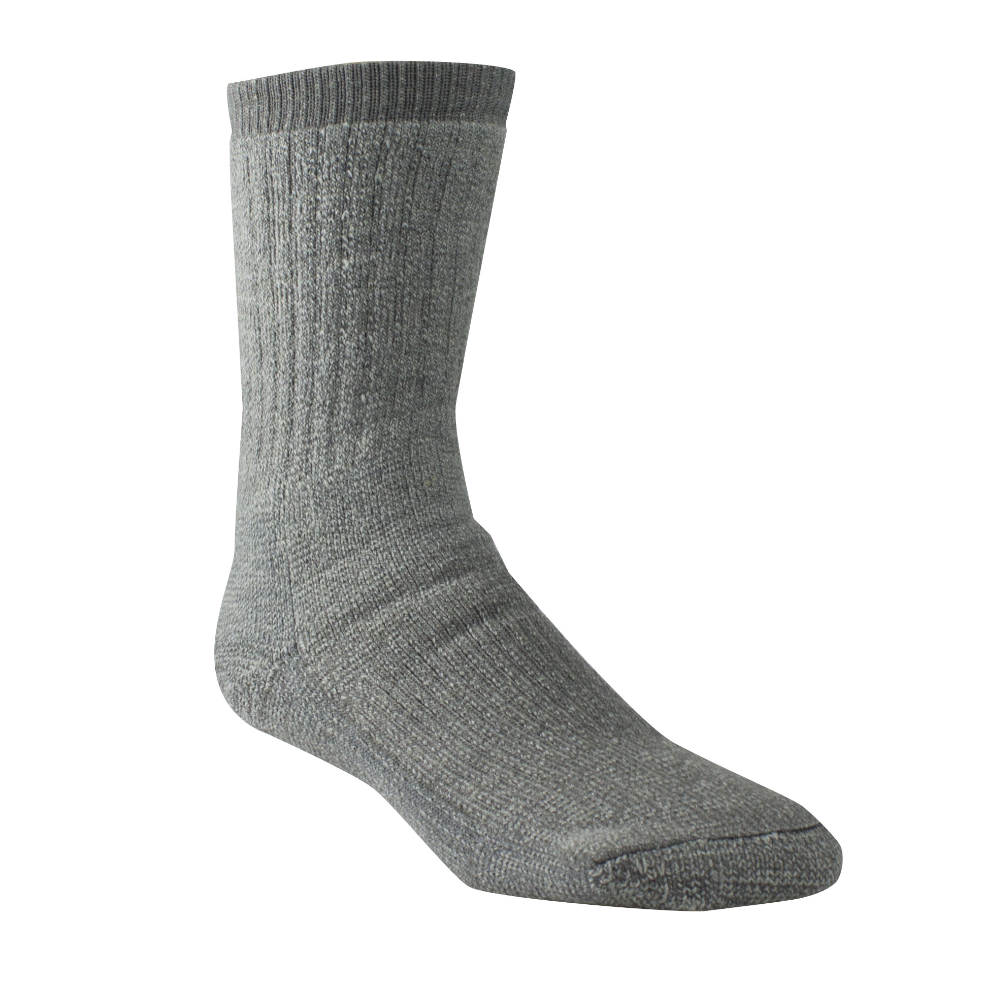 Realtree® Men's Wool Heavyweight Boot sock with Heat Insulation (Grey