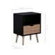 thumbnail image 4 of Buró Top Living Nórdico con Estante y Cajón Negro, 4 of 9