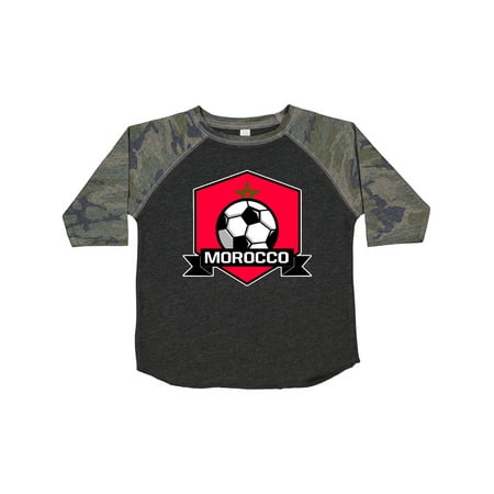 

Inktastic Soccer Morocco Flag Banner Gift Toddler Boy or Toddler Girl T-Shirt