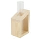 thumbnail image 1 of Tubo de florero hidropónico tubo de ensayo florero de planta tubo simple florero de vidrio decoración marco de madera contenedor de planta hidropónica decoración de ANGGREK Otros, 1 of 8