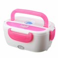 thumbnail image 2 of Electric Heating Lunch Box, Travel Portable Food Warmer Mini Dual Use Rice Cooker, 2 of 4
